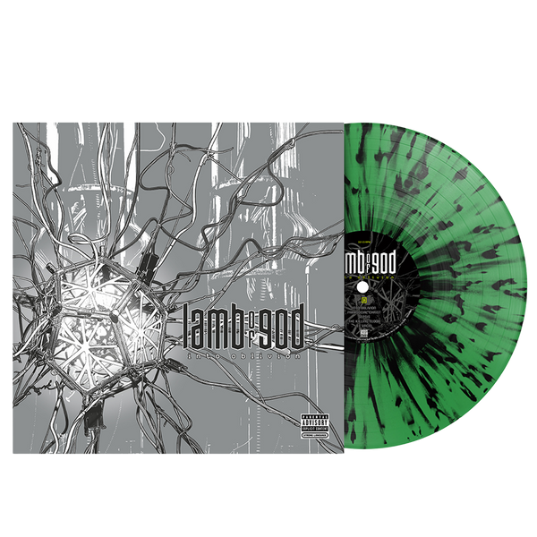 Into Oblivion Limited Edition Deluxe Green Black Splatter LP (Webstore Exclusive)