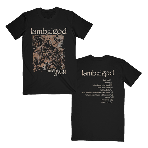 New American Gospel Vintage Tracklist Tee
