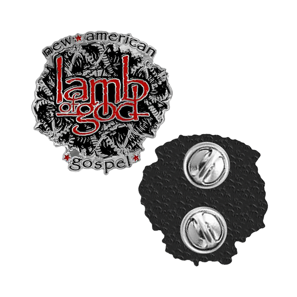 New American Gospel Enamel Pin