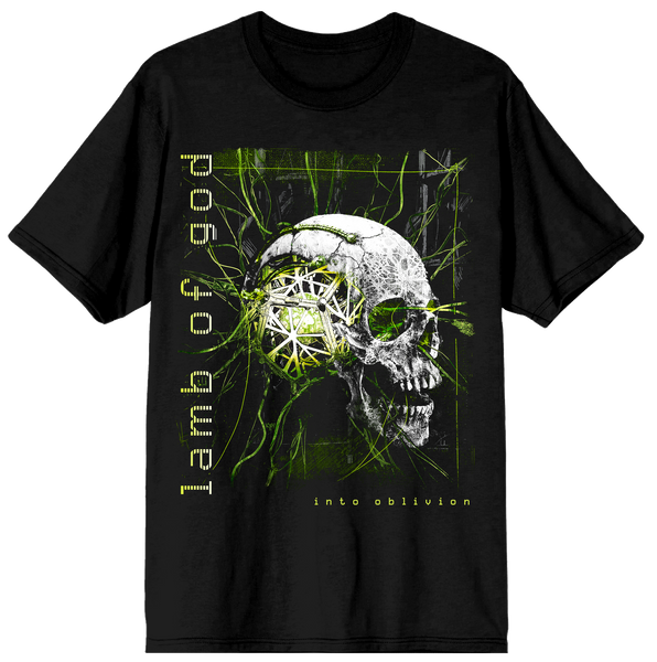 Into Oblivion Skull Itin Black Tee