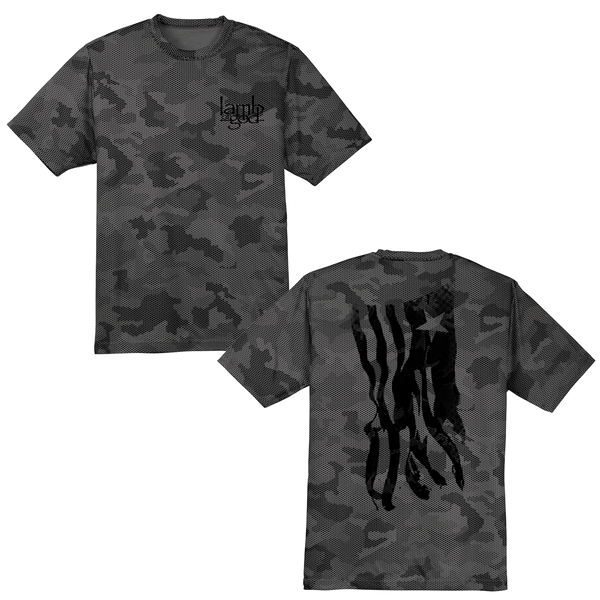Black Ink Flag Tee