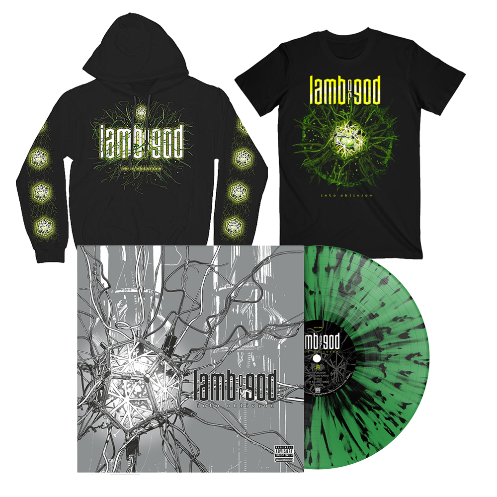 Into Oblivion Deluxe Exclusive LP, Tee & Hoodie Fan Pack – Lamb of God