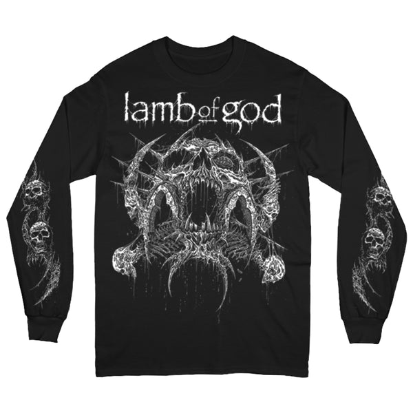 Lamb Of God X Riddick Skull Longsleeve Tee