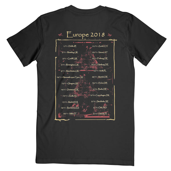 Yellow Bomber Europe 2018 Dateback Tee